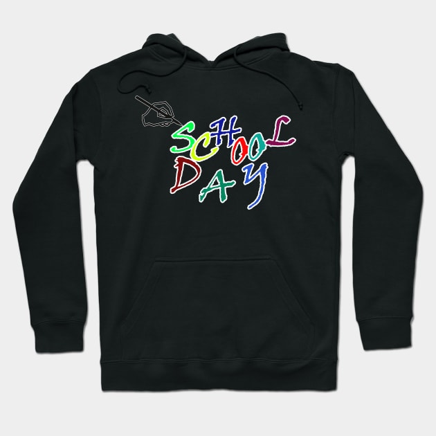 school day Hoodie by sarahnash